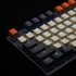 Carbon Miami PBT Double Shot Shine Through ANSI Backlit Keycaps for MX Mechanical Keyboard Melody 96 KBD75 68 61 87 104 Keychron(Only Keycap) (Car...