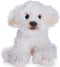Bearington White Dog 6.5 Inch Dog Stuffed Animals - Dog Plush - Poodle Stuffed Animal Labradoodle Stuffed Animal...