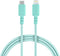 Smartish USB-C to Lightning Cable for iPhone 15/14 - Crown Joule - 6 Foot Universal Fast Fabric Wrapped Charging Cable - Apple MFi Certified for i...