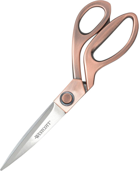 Westcott 16459 8-Inch Stainless Steel Copper-Finish Scissors For Office and Home...