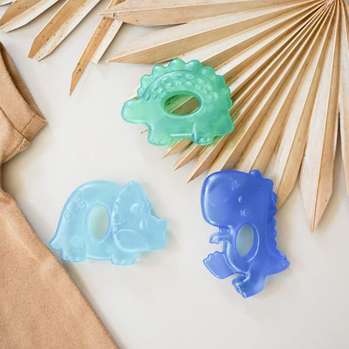 Itzy Ritzy Water-Filled Teethers - Cold Cutie Coolers Textured On Both Sides to Massage Sore Gums & Emerging Teeth - Can Be Chilled in Refrigerato...