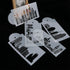 Landmark Building Cake Stencils, 5Pcs/Set Cake Template Fondant Cake Decorating Dessert Stencil Mould Decor Stencil Bakery Tools...