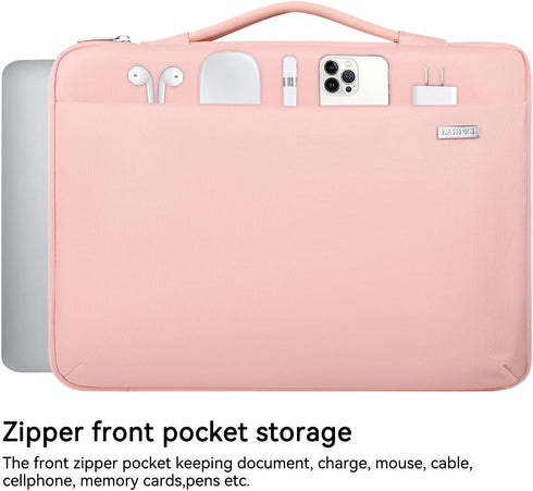 LANDICI 360°Protective 14 15 Inch Laptop Sleeve Case Compatible with MacBook Pro 14,MacBook Air 15,15 Surface Laptop,14"-15" HP Dell Asus Acer Lap...