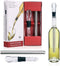 Wine Chiller Ice Red Wine Bottle Stainless Steel Cooler Chiller Stick Container Freezer 3 in 1 with Aerator and Pourer Wine Accessory (2)...