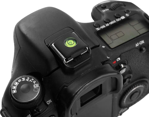6 Pack Hot Shoe Level, Hot Shoe Bubble Level Camera Hot Shoe Cover 2 Axis Bubble Spirit Level for DSLR Film Camera Canon Nikon Olympus,Combo Pack ...