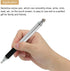 MECCANIXITY Stylus Pens for Touch Screens 2 in 1 Fine Point Disc & Fiber Tips Capacitive Stylus Universal Tablet Pen Sensitivity Precision, Silver...