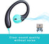 mucro Sport Earbuds Wired in-Ear Headphones with Over Ear Hook Earclip Running Earphones Wrap Around Ear Buds Compatible with Smartphone Laptop Ta...