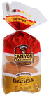 Canyon Bakehouse Gluten-Free Presliced Plain Bagels (4 Bagels Per Pack)...