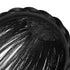 1Pc Black Fake Bangs Hairband,Women Girls Fringe Bangs with Double Row Braids Headband Hair Extensions Hair Styling Tools,Hair Accessories,Women's...