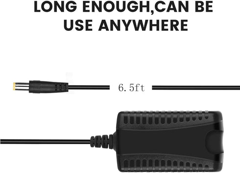 24V Power Cord for Legiral Le3 Le6 Le9 Le11 Portable Massage Gun AC/DC Adapter Massage Gun 24V1A Charger Power Supply...