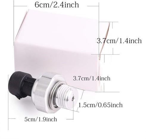Engine Oil Pressure Sensor/Switch/Sending Unit D1846A Compatible with 2003-2008 4.8L/5.3L/6.0L/6.2L,GM Chevrolet Chevy Silverado GMC Sierra Buick ...