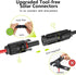 Solar Connectors for 2-3-4 Solar Panels,Tool-free Solar Panels Connectors,Waterproof Solar Panel Splitter, 2 to 8 Y Branch Parallel Adapter for So...