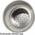 Stainless Steel Mason Jar Shaker Lids with Silicone Seals for Dredge Flour,Mix Spices,Sugar, Salt, Peppers and Any Regular Mouth Mason Jar Canning...