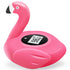 Rechargeable Baby Bath Thermometer Newborn with Light, BPA-Free Flamingo Bath Thermometer Baby Safety, IP68 Waterproof Bathtub Thermometer Floatin...
