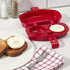 Home Basics Microwave Egg Cooker | 2 Inserts | Cook an Omelette or Individual Egg...