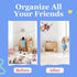 Lilly's Love Large Stuffed Animal Net Hammock for Plushie Toys | Corner Hanging Organizer for your Teddy and Stuffy Collection | Easy to Hang w/In...