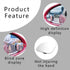Blind Spot Mirror, HD Glass Frameless Convex Rear View Mirror, 360° Wide Angle Side Rear View Mirror, Car Exterior Accessories Side Mirror Blindsp...