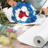 UDAREIT White Craft Paper Roll 15"×591" Arts Paper for Kids Painting Drawing, Wrapping Paper for Gifts, White Easel Paper, Packing Paper for Movin...
