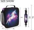 Wamika Unicorn Magic Design With Stars Lunch Box Insulated Lunch Bag Large Freezable Mermaid Unicorn Rainbow Galaxy Space Lunch Bag Tote Cooler Lu...
