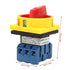 Load Circuit Breaker Switch, 25A/32A 3-Pole 2-Position Rotary Cam On-Off Power Switch for Industrial, Circuit Breaker Rotary Switch(32A)...