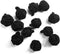 12 pcs Chinese Black knots, Vintage fabric ball buttons, Approx. 1/2", SP-2838...