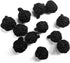 12 pcs Chinese Black knots, Vintage fabric ball buttons, Approx. 1/2", SP-2838...