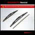 OTUAYAUTO Rear Windshield Wiper Blades - 2 Pieces of 11" Car Back Window Wiper -Compatible with Jeep Liberty, Patriot, Compass, Grand Cherokee, Do...