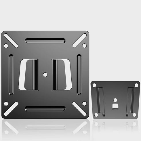 Monitor Wall Mount for Most 14-24 Inch Wall Mount Bracket Fit Camper Boat Trailer 13 15 17 19 21" Screens Ultra Slim Small Monitor Mount VESA Up t...