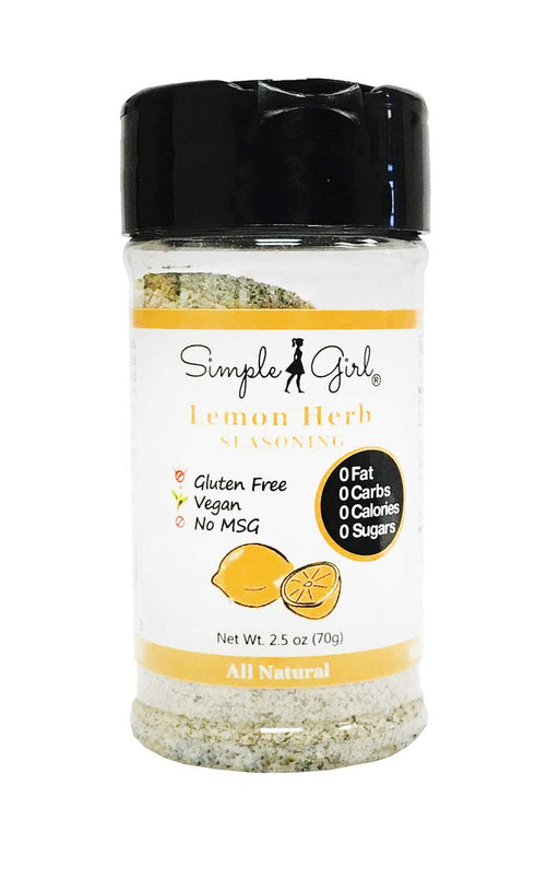 Simple Girl Lemon Herb Seasoning - All Natural, Gluten Free...