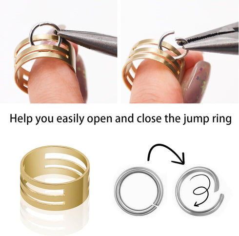 All Size Open Jump Ring and Lobster Clasps Kit for Jewelry Repair Tools Jewelry Making Accessories for Necklace Bracelets Earring Jewelry Making R...
