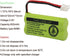 BT184342/BT284342 Cordless Phone Battery Pack Compatible with BT18433/BT28433 BT1011 BT1018 BT1022 BT1031 CS6219 CS6229 DS6151 L602 L701 Handset(2...