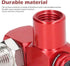 2pcs 1/4inch Air Hose Connector, 360 Degree Swivel Air Hose Connector, Industrial Swivel Air Fittings Swivel Air Hose Connector, Industrial Air Fi...