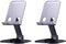 Metal Cellphone Stand 2 Pack MiniPad Phone Holder 360° Rotation Phone Stand Foldable Scalable Office Desk Adjustable Portable for Travel...