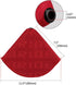 Zhengsheng Universal Shift Boot Cover,Fabric Shifter Manual/Auto Shift Knob Boot Dust Cover,Red...