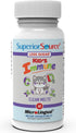Superior Source Kid’s Immune, Clean Melts, Quick Dissolve MicroLingual Tablets, 60 Ct, Alternative to Gummies, Zinc (2 mg), Vitamin C (30 mg), D3 ...