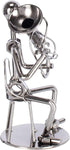 Broadway Gift Silvertone Tuba Player 6 inch Table Top Figurine...