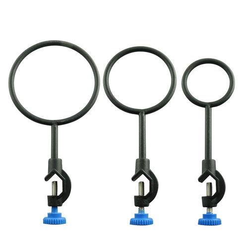 Lab Stand Support Retort Ring Set 60mm 80mm 100mm, Lab Metalware Equipment...