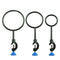 Lab Stand Support Retort Ring Set 60mm 80mm 100mm, Lab Metalware Equipment...