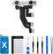 for iPhone X Front Camera Replacement OEM for iPhone 10 New Face Front 7MP Camera Part Flex Cable Connector Facing Lens Module Light Receiver Tran...
