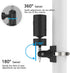 Camera Mount Pipe Mounting Bracket for Stick Up Cam/Pro/Battery with Pan-Tilt, R ing Indoor Camera, Spotlight Cam, Spotlight Camera Plus/Pro Surve...