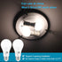 Dusk to Dawn Light Bulbs 1000 Lumen, Daylight, LED 12W, A19 E26, 2-Pack, HQ-H023...