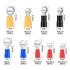 200 Pcs Mixed Quick Disconnect Electrical Ring Terminals, Insulated O Ring Crimp Terminals Connectors, Electrical Wire Crimp Terminals Connectors ...