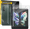 (3 Sets) Full Coverage Protector Compatible For Samsung Galaxy Z Fold 3 5G(Upgraded) High Definition Edge to Edge HD, Anti-Scratch (Lifetime Repla...