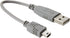 StarTech.com 6 in. USB to Mini USB Cable - USB 2.0 A to Mini B - Gray - Mini USB Cable (USB2HABM6IN)...
