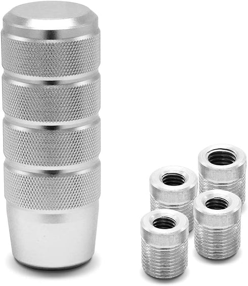 (Sliver) Stick Racing JDM Manual Gear Shift Knobs for Fit Compatible with Mazda Tacoma STi Nismo 2004 Honda Accord Subaru Focus ST Miata Toyota Ad...