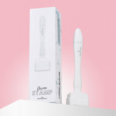 Derma Stamp - Skincare Tool for Face, Hair & Beard...