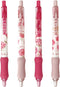 4 Pcs Rose Mechanical Pencil 0.5mm Cute Mechanical Pencil Pink Flower Pencil School Pencil for Girl Women Drawing Pencil (Rose)...