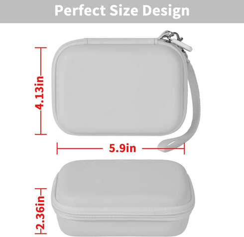Case Compatible with Anker MagSafe Charger MagGo 3in1 Charging Station, 15W Wireless Magnetic Stand Storage for Apple Watch Charger, Power Bank Ho...