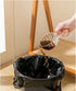4 GALLON Bathroom Trash Bags, 5 Rolls/100 Counts Small HANDLES Garbage Bags for Office, Bathroom Wastebasket Waste Bin Black Portable Rubbish Bags...