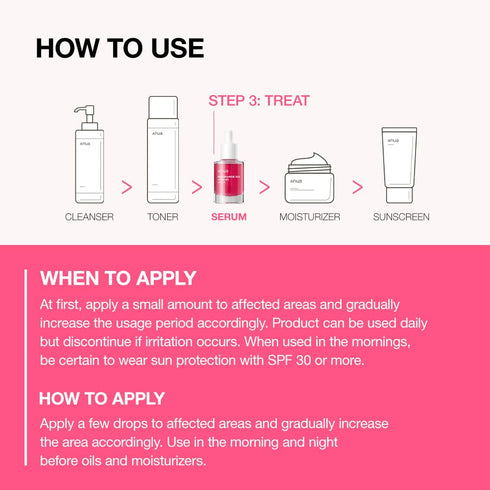 Anua 10% Niacinamide+ 4% Tranexamic Acid Serum, Ceramide, Hyaluronic Acid, Vitamin B12 natural color, for Sensitive skin, Korean Glass Skin, Fragr...